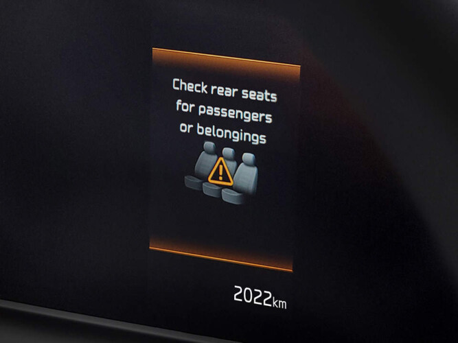 نظام تنبيه الراكب الخلفي