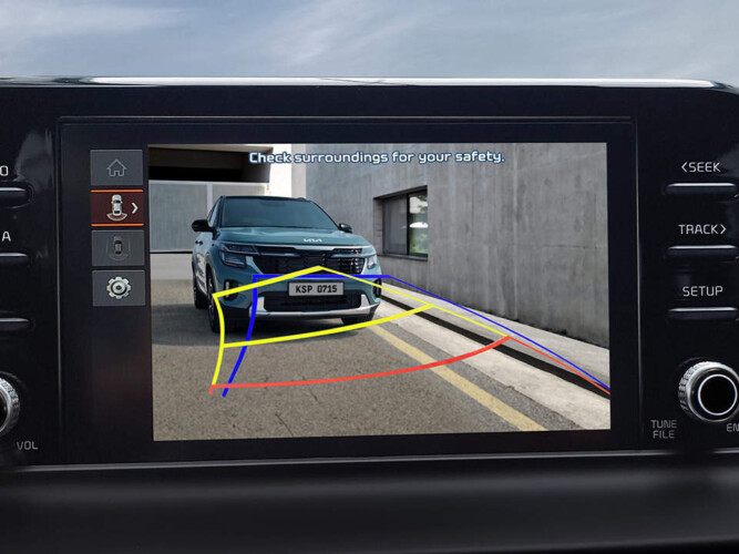 شاشة الرؤية الخلفية (RVM)